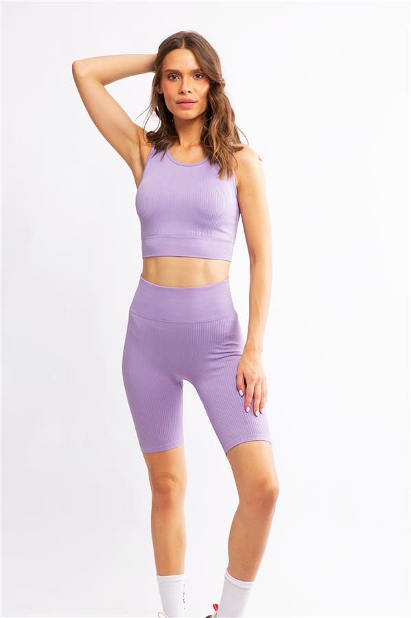 SLCTR SEAMLESS CROPPED TOP